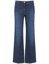 Load image into Gallery viewer, Gerry Weber Wide-Leg Jeans with Stretch in Blue
