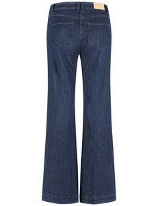 Gerry Weber Wide-Leg Jeans with Stretch in Blue