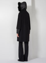 Load image into Gallery viewer, Cinzia Rocca Wool Parka in Black
