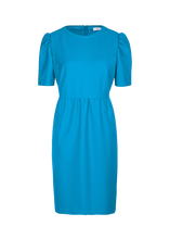 Load image into Gallery viewer, Riani Sheet Dress in Dancing Blue
