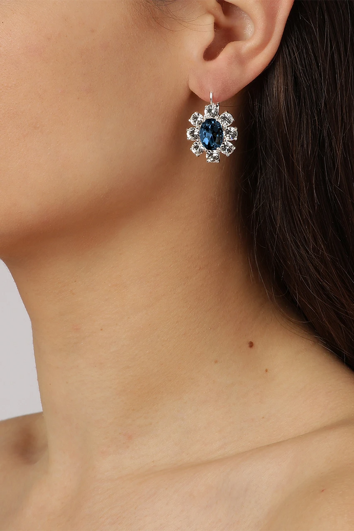 Dyrberg/Kern Valentina Earrings in Blue