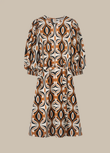 Load image into Gallery viewer, Summum Midi Dress with Balloon Sleeves
