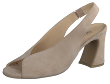 Load image into Gallery viewer, Paul Green 6038 Stone Suede Sandal in Beige
