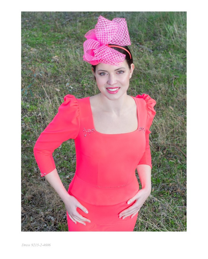 Carmen Melero Dress  9215 in Pink