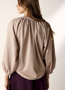 Summum Pale Pink Lurex Top