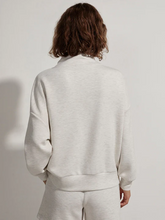 Load image into Gallery viewer, Varley Hawley Half Zip Sweater in Ivory Marl
