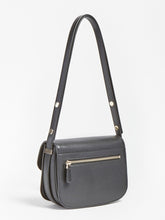 Load image into Gallery viewer, Guess Hensely Xbody Flap Black Bag
