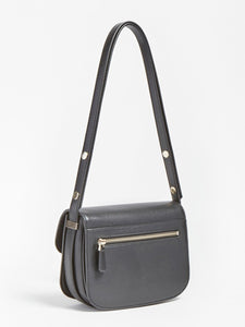 Guess Hensely Xbody Flap Black Bag