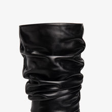 Load image into Gallery viewer, NeroGiardini Heeled Boots with Ruffle Detail in Black
