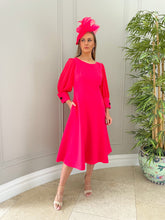 Load image into Gallery viewer, Fely Campo Dress in Fuchsia
