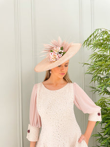 Fely Campo Dress in Light Pink