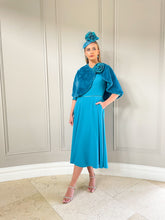 Load image into Gallery viewer, Carmen Melero Dress in Teal
