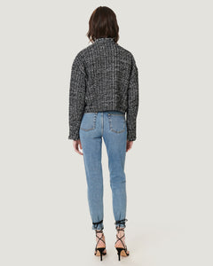 IRO Oluna Collarless Tweed Jacket