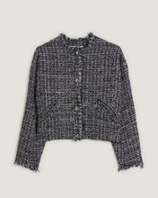 Load image into Gallery viewer, IRO Oluna Collarless Tweed Jacket
