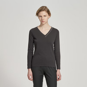 Fabianna Fillippi Jersey t-shirt in Black