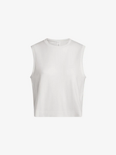 Load image into Gallery viewer, Varley Page Seamless Crop Tank in White
