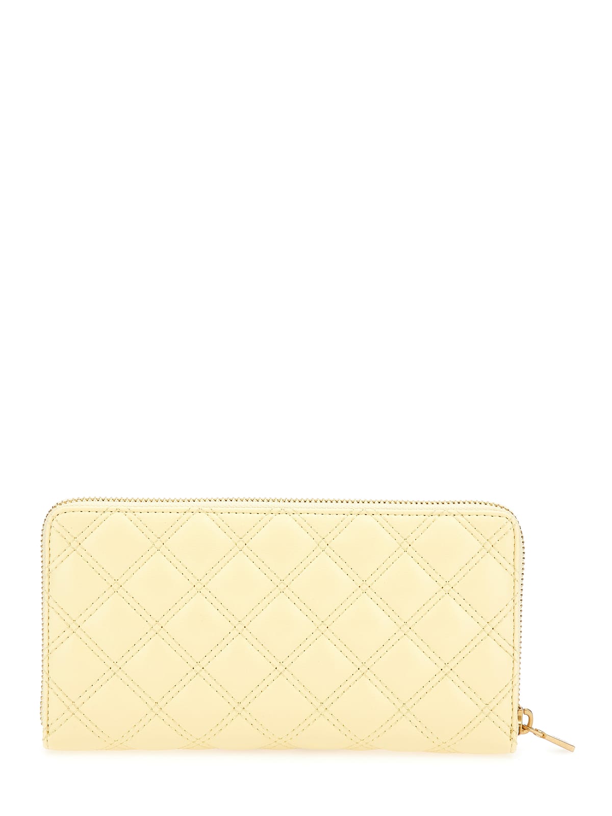GUESS Giully Quilted Maxi Wallet Beige - Allure Online Shop