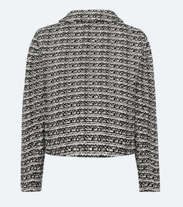 Tweed jacket in a contrasting design